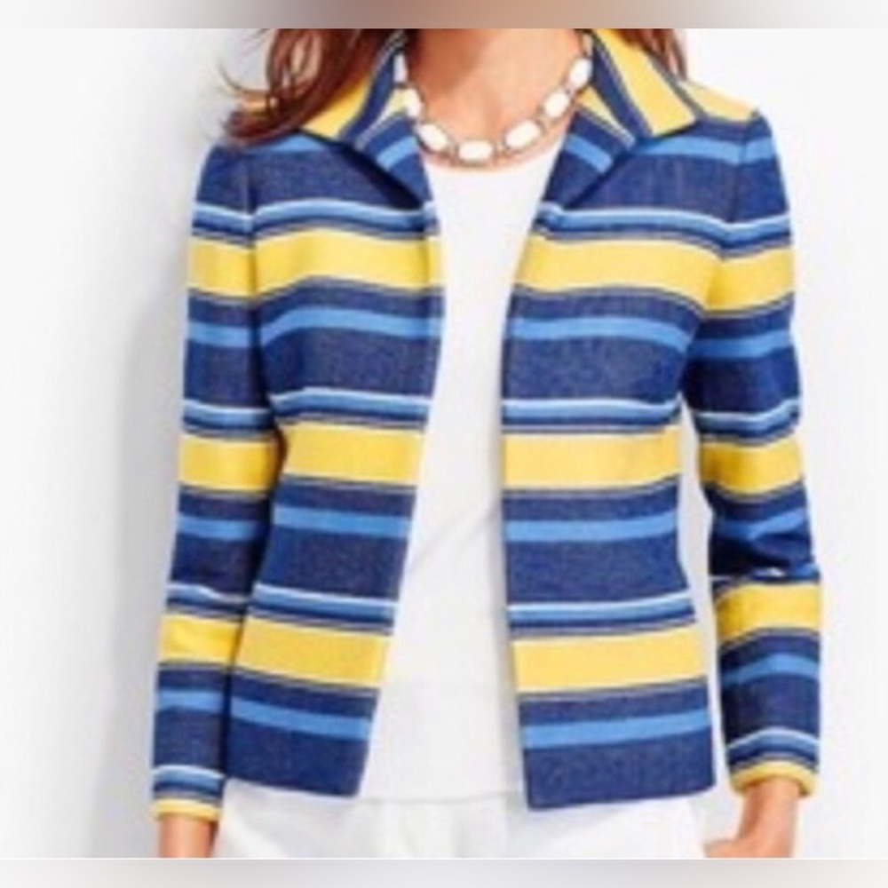 Talbots Morgan Stripe Jacket - image 1